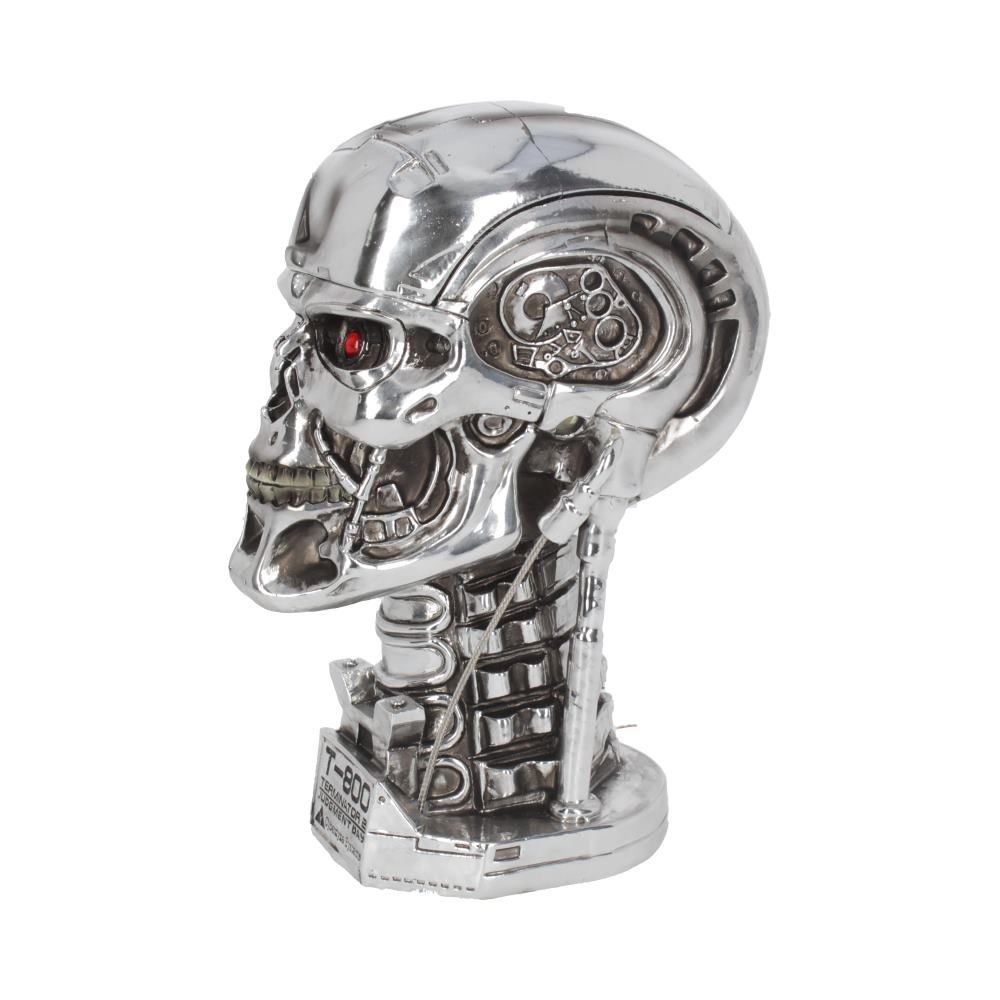 Nemesis Now The Terminator - Terminator 2 Head Boîte décorative - Couleur argent